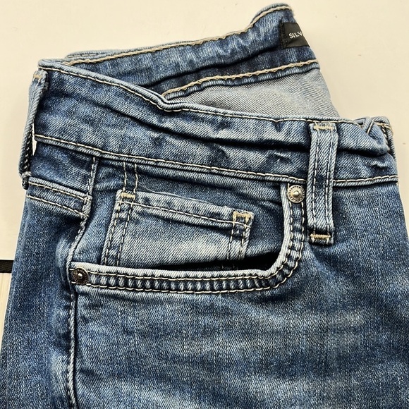 Silver Jeans Suki Capri Mid Rise Size 29 - Picture 13 of 16